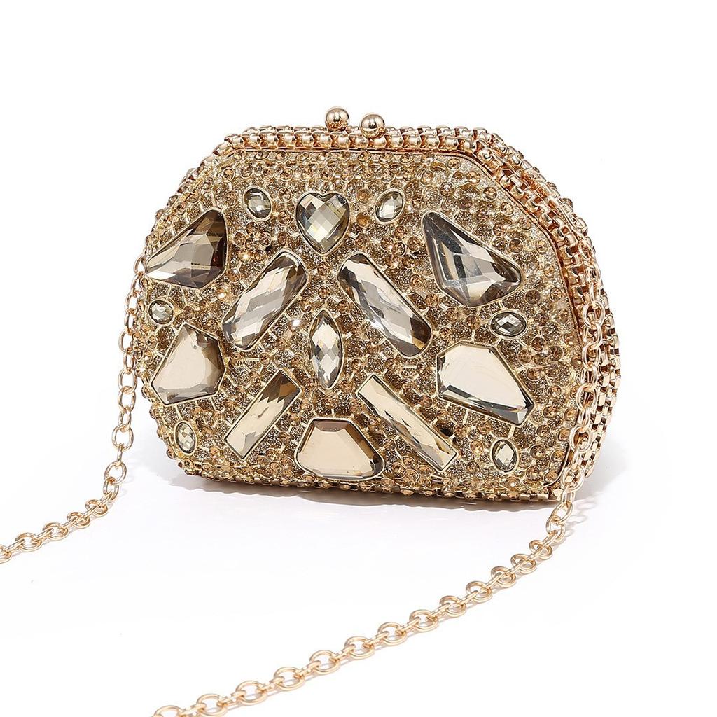 Diamond Dinner Bag Glass Diamond Clutch Bag Banquet Ladies Bag