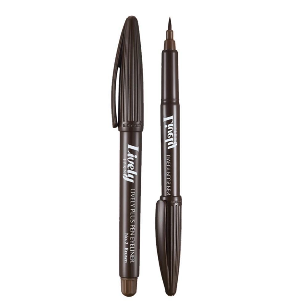 

IPKN Lively Plus Pen Eyeliner, Brown, 2 pcs.
