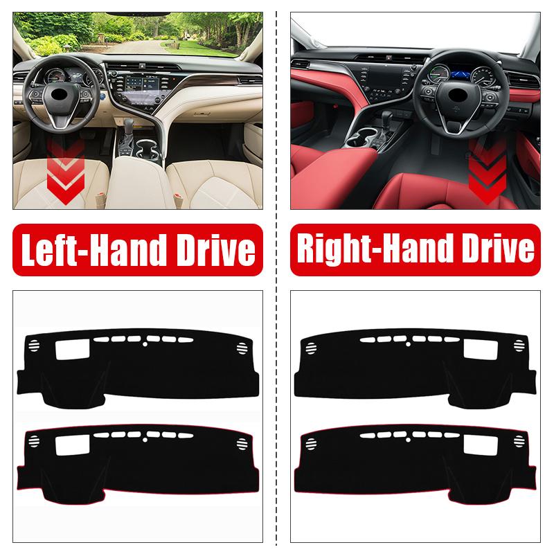 Copertura Cruscotto Auto Evita Luce Pad Tappeto Anti-UV Tappetini Antiscivolo Per Toyota Camry XV70 2018    2022 2023 2024