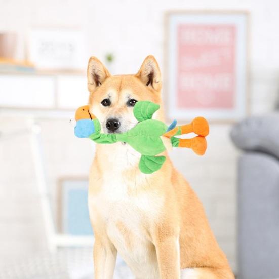 

Yousheng интерактивная плюшевая игрушка для собак со звуком, прочная, нежная, уменьшает укусы, лай, забавные товары для домашних животных, игрушка для чистки зубов