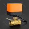 Electric Brass Two-Way Ball Valve 220V, NO/NC, Central AC Fan Coil, 3-Wire, 2-Control Actuator