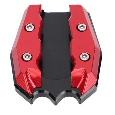 Piastra di Estensione Cavalletto Moto Lega di Alluminio CNC Piede Laterale Cavalletto di Parcheggio Pad di Estensione Ricambio Per Nmax155