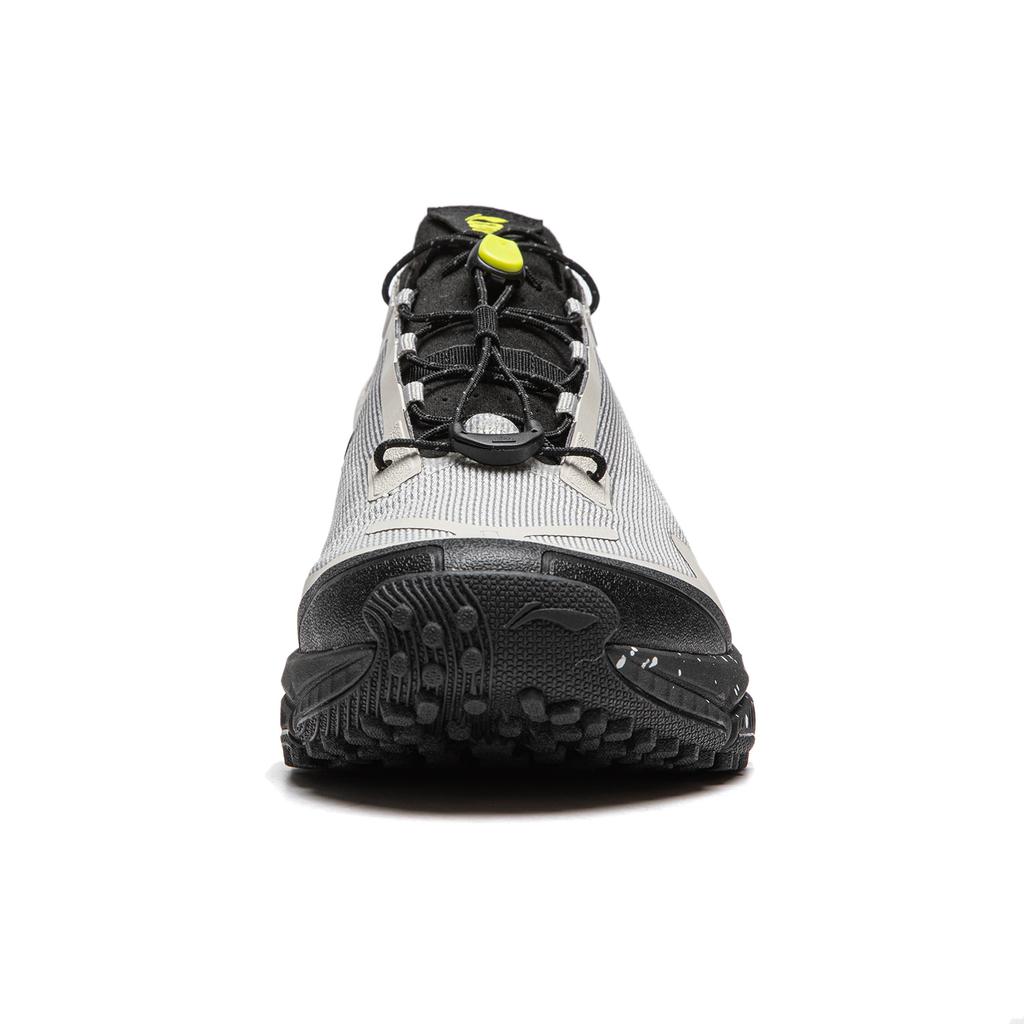 Li Ning Outdoor CF Tracing, Yi Jie Lite V3 Cushioning Slip Resistant Low top Hiking Shoes Men's Gray AHTU001-1