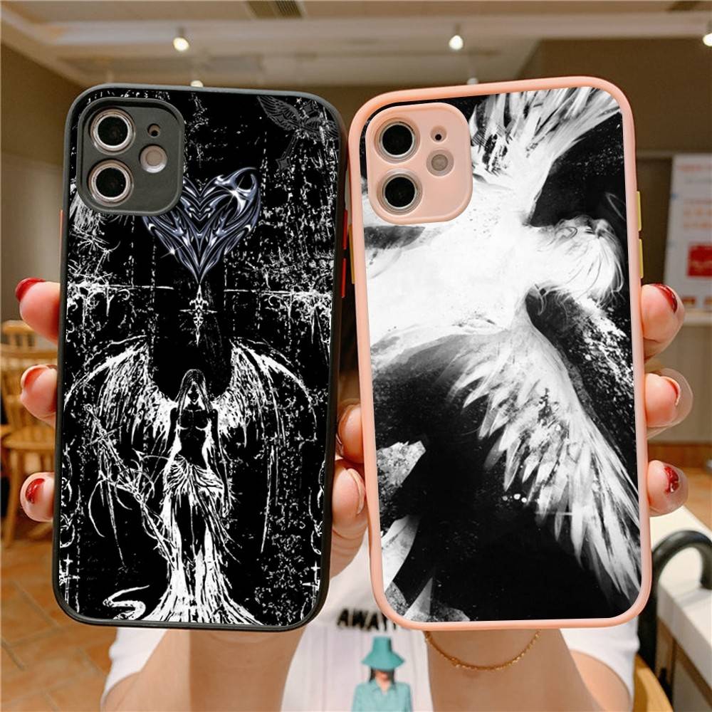 Gothic Coquette Cybersigilism Phone Case For IPhone 16 15 14 X XR XS 7 8 Plus 11 12 13 Pro MAX 13mini Matte Shockproof Case