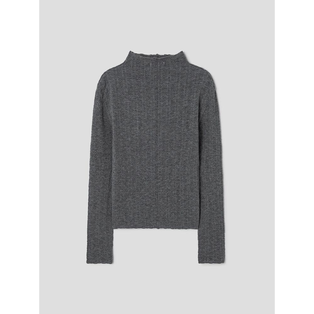 Anggae Smocked Pullover Grey