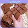 Driftable Pu Foam Chocolate Shape Stress Toy For Stress Relief And Emotional Comfort