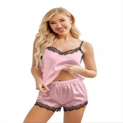 Ladysta Stylish Lace Babydoll Lingerie Set - Short For Women With Top And Short Nightwear Freesize (S M L)