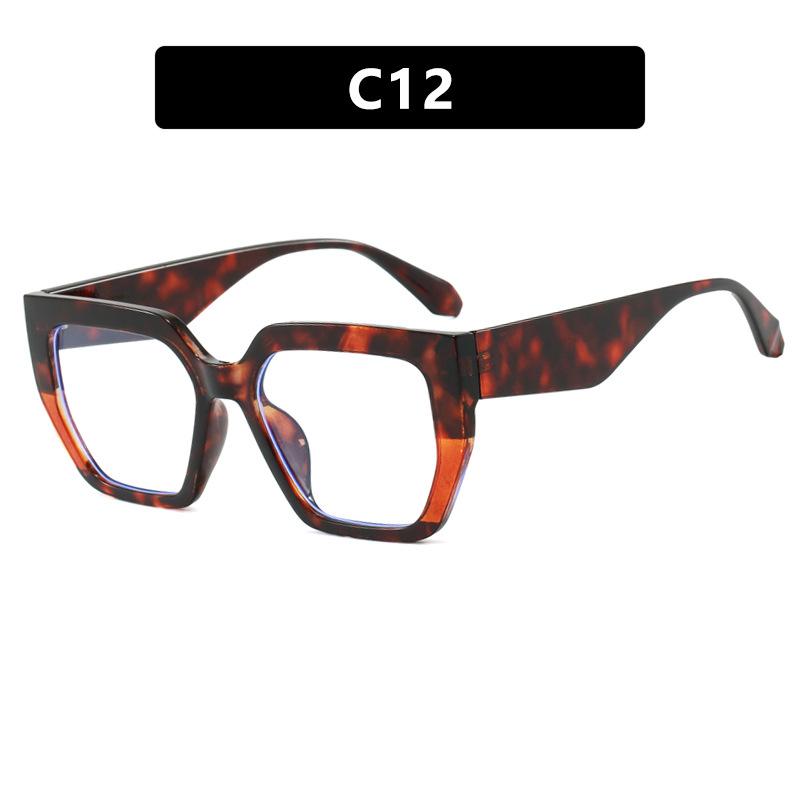 JYL Polygon Big Frame Sunglasses UV400 Unisex Classic Vintage Stylish / 13182