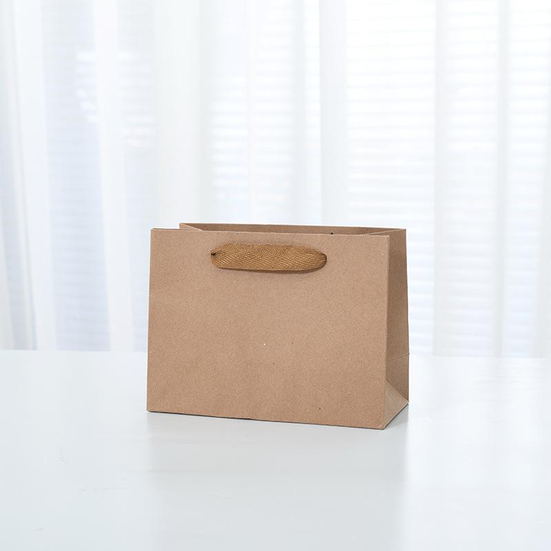 12pcs Kraft Paper Gift Bag Thicken Gift Box Packaging Clothes Shoes Gift Bags Baby Shower Wedding Favors for Guests
