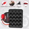 Motorcycle Pillion Air Seat Cushion with Air Filling Pump | Mesh Cover with Non-Skid Base | Bike Seat Cushion for Pillion Riders | Easy Air Fill