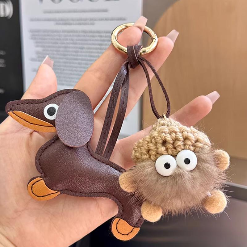 

Cute Mini Backpack Hanging Handbag Pendant Bag Pendant Bags Accessories CLE one size кавовий