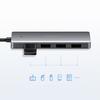 Ugreen 4-Port USB 3.2 Gen 1 Hub with Micro USB Power, Gray - Model CM219 50985