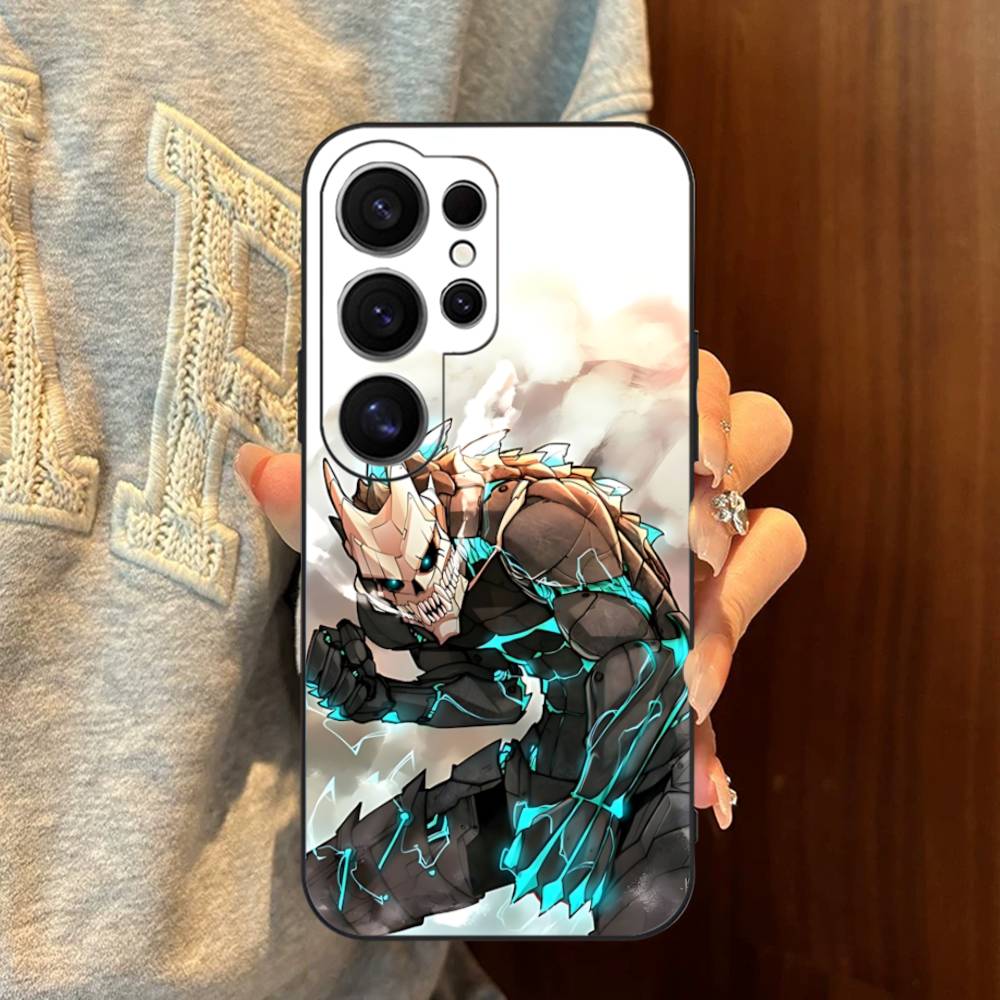 Japan Classic Comics K-Kaiju No8 Anime Phone Case For Samsung S 24 Fe 25 Ultra Plus 20 Lite 21 30 22 23 24 22 Ultra 5G Fundas