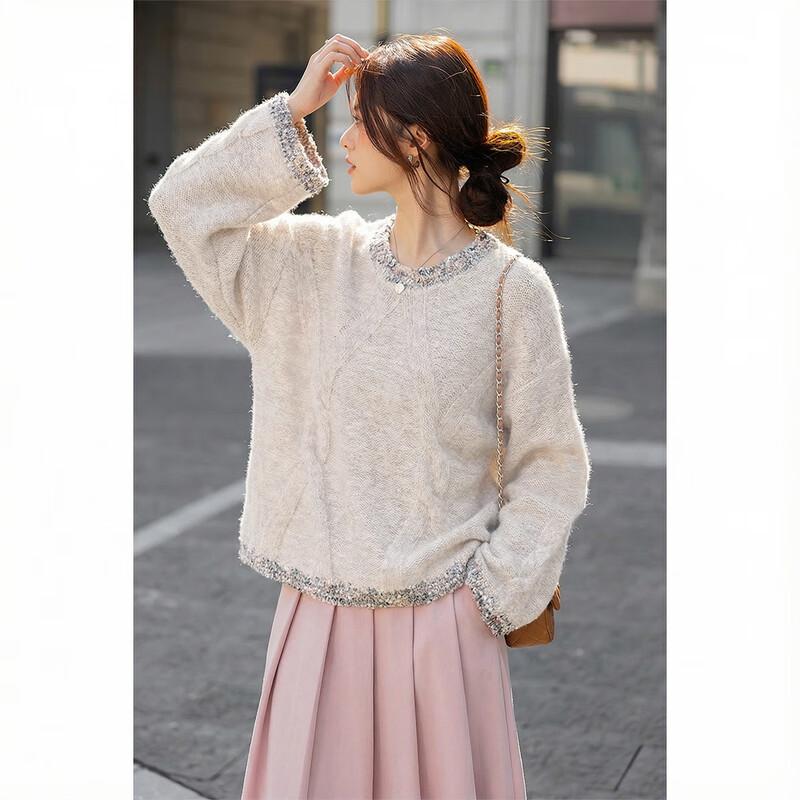 Mokana Women's Loose Knit Winter Sweater