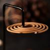 Creative Metal Incense Holder Incense Coil Holder Wooden Incense Burner with Catcher Ornament Home Yoga Home Decoration