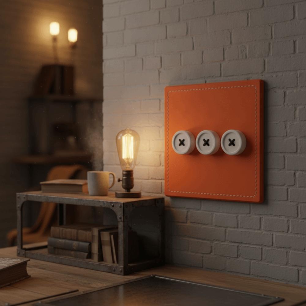 3D Printed Joystick Switch Stickers Retro Arcade Games Console-shaped Switch Cover Home Decoration