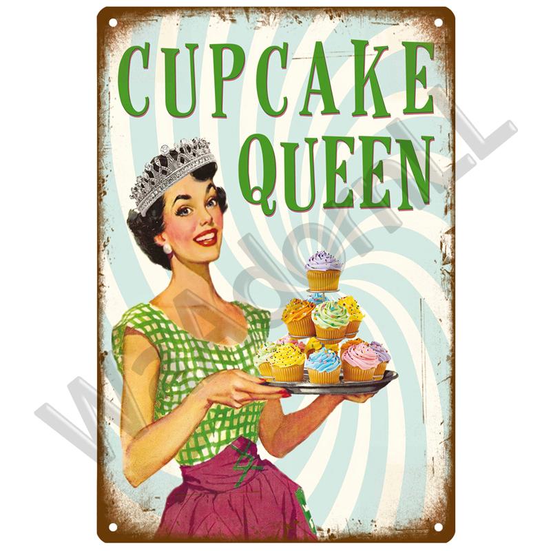 Metallschild Wohnkultur Fast Food Vintage Blechschild Plakette Metall Retro Teller Hot Dog Poster Wanddekor für Küche Café Diner Bar