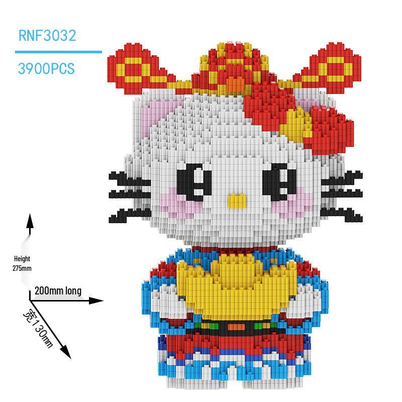 Chaole Sen 2026 Girl Series: Night Market Stall Building Blocks Toy