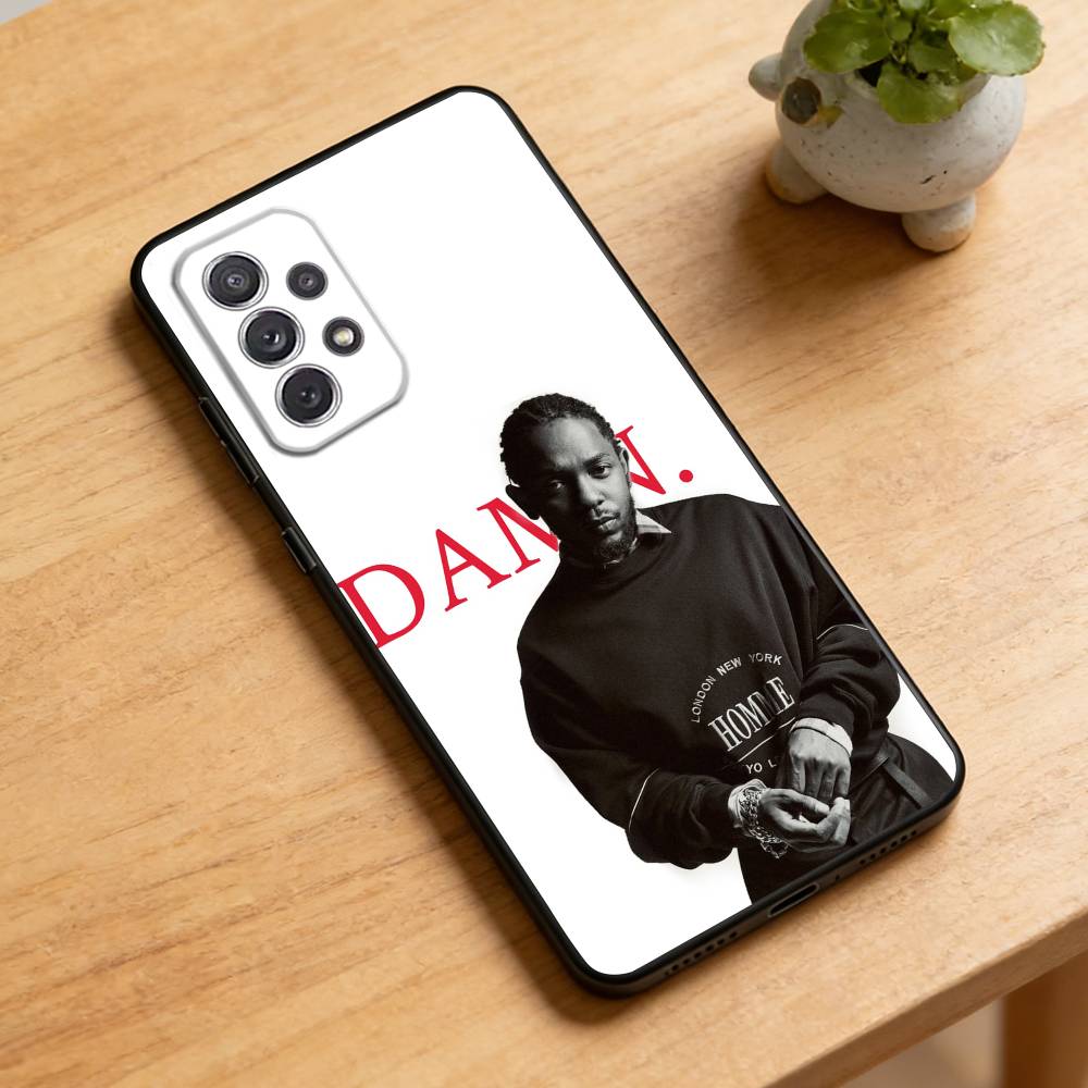 K-Kendrick Lamar Rapper Phone Case For Samsung Galaxy A73,21,22,32,71,53,52,51,80,5G Soft Black Cover