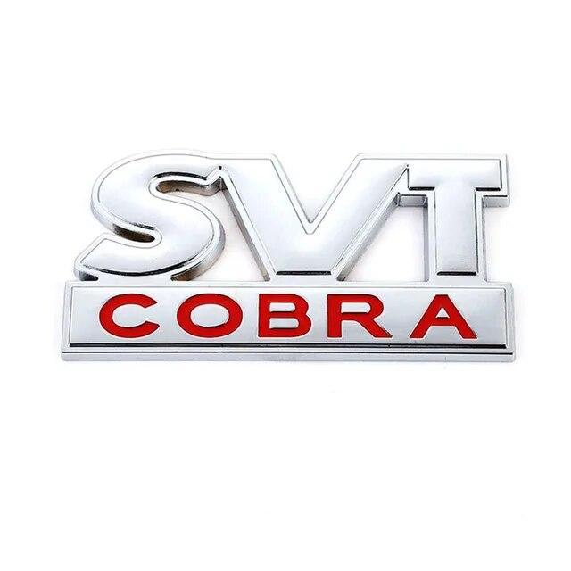 

Наклейки на автомобиль SVT Cobra, эмблема, значок на задний багажник, наклейки
