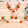 Christmas Gift Christmas Glasses Decorated Christmas Gift Christmas Children's Small Gift Antler Glasses