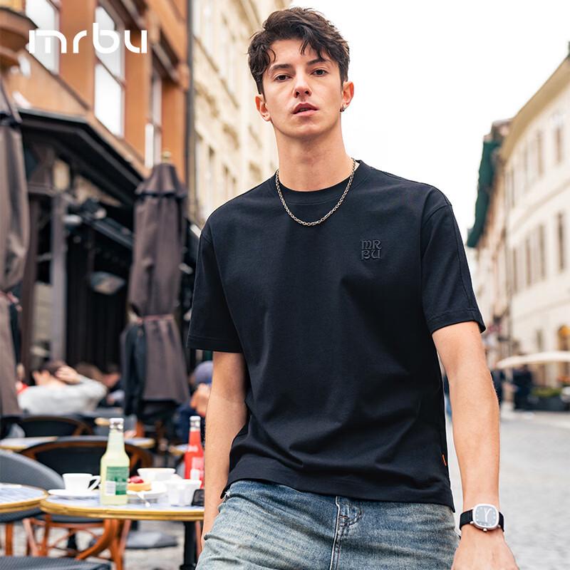 

Мистер. Хлопковая футболка с вышивкой 3D-буквой XL