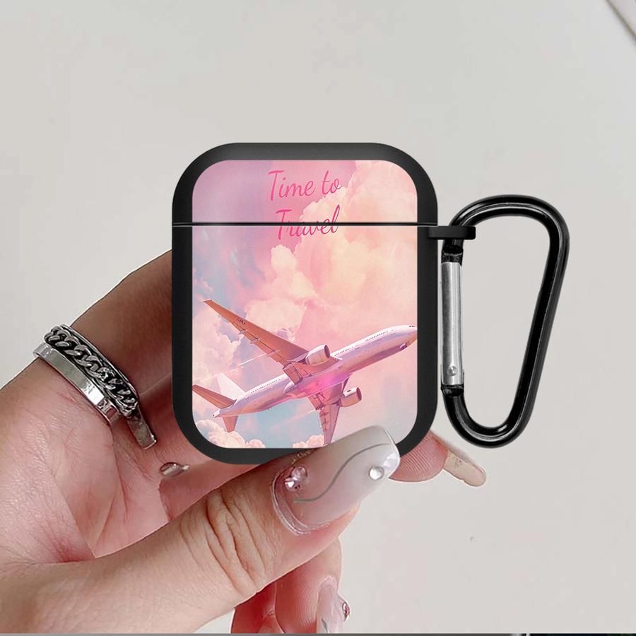 Earphone Cases Cover Case For Airpods 4 2 3 1 Pro3 Pro Pro2 Aircraft