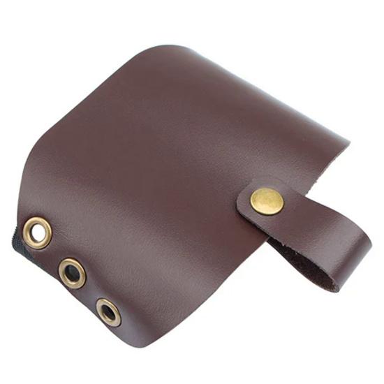 

Мотоциклетная обувь, защитная накладка для переключения передач, кожаные противоскользящие носки, чехол для ботинок, защита рычага переключения передач для мотокросса, гоночный велосипед, универсальный 1pc Brown