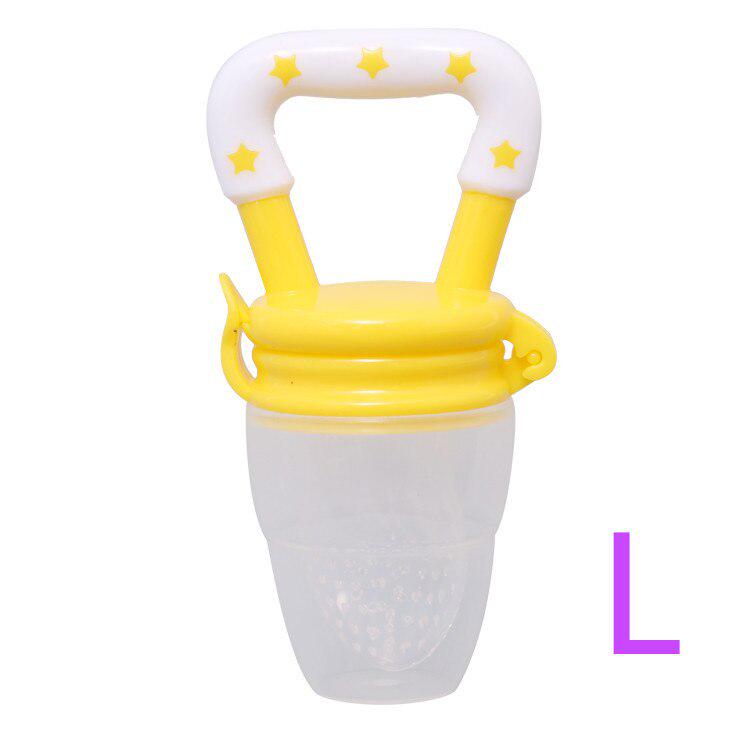 Silicone Baby Food Feeder Nipple Safe Milk Feeder for Baby with Handle Pacifier Bottles Nibbler Fresh Fruit Snack Holder 3 Month