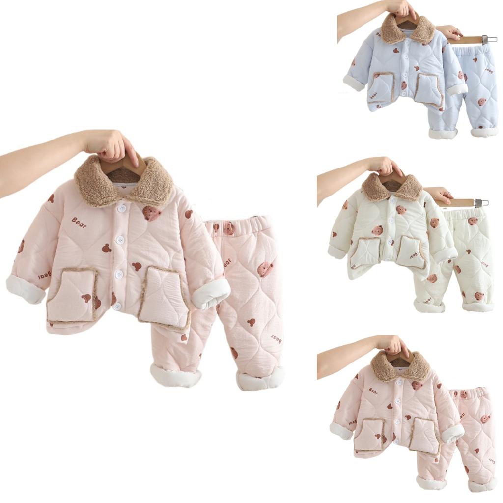 Dětská ležérní souprava s dlouhým rukávem, pohodlné každodenní oblečení