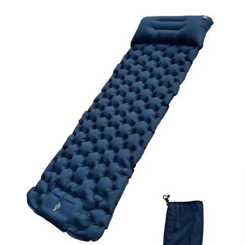 Outdoor Camping Inflatable Air Mattress 196 x 125 x 9 cm