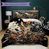 Modern Rock Guitar Pattern Bedding uilt Set uilt Cover Pillowcase Home Decoration Birthday Gift (1 * duvet cover + 2 * pillowcase without core)