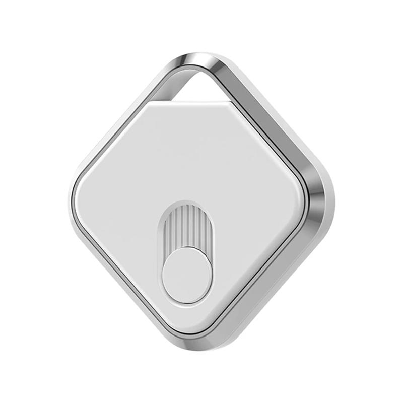 1 PCS Long Distance Smart Tag GPS Tracker Bike Anti-Lost Alarm Mini Locator Keys Finder For Air Tag Works With IOS Find My (A)