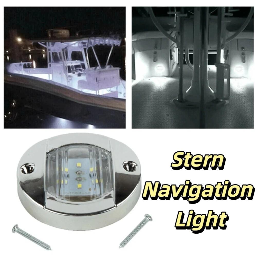 Round Marine Boat Lights Waterproof Yacht Light Safety Light Boat Accessories  Marine Use