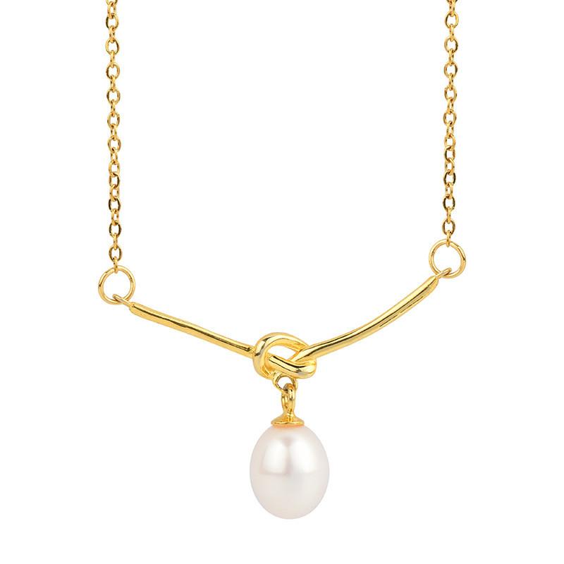 Stylish Minimalist Baroque Pearl Choker Necklace For Women With Timeless Elegance