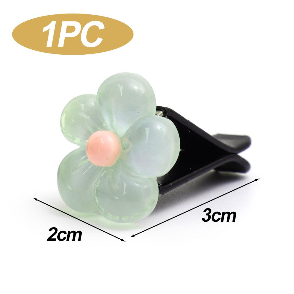 New Car Air Conditioning Vents Creative Ornaments Colourful Crystal Daisy Shape Handmade DIY Resin Accessories Auto Interiors