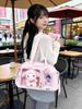 New Y2k Cute Polka Dot Ita Crossbody Bag Large Capacity Lolita Girl Transparent Tote Bag DIY Display Shoulder Bag Casual Handbag