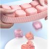 Silicone Ice Cube Trays With Lid Square Shape Flexible Ice Cube Tray Silicone Ice Cube Tray  Bar
