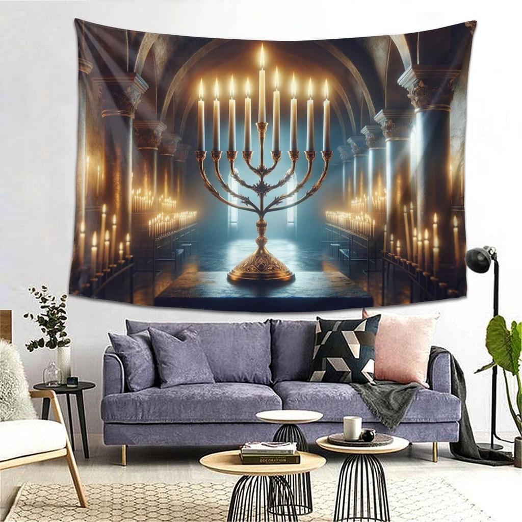 שטיח יהודי חנוכה מבחר לקישוט הבית ולחגיגות דתיות השילוב המושלם של מסורת ומודרניות