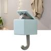 Cute Animal Hook Adhesive Coat Hook Wall Mount 3.3lb Bearing Capacity Key Hook for Clothes Scarf Hat Towel Bag