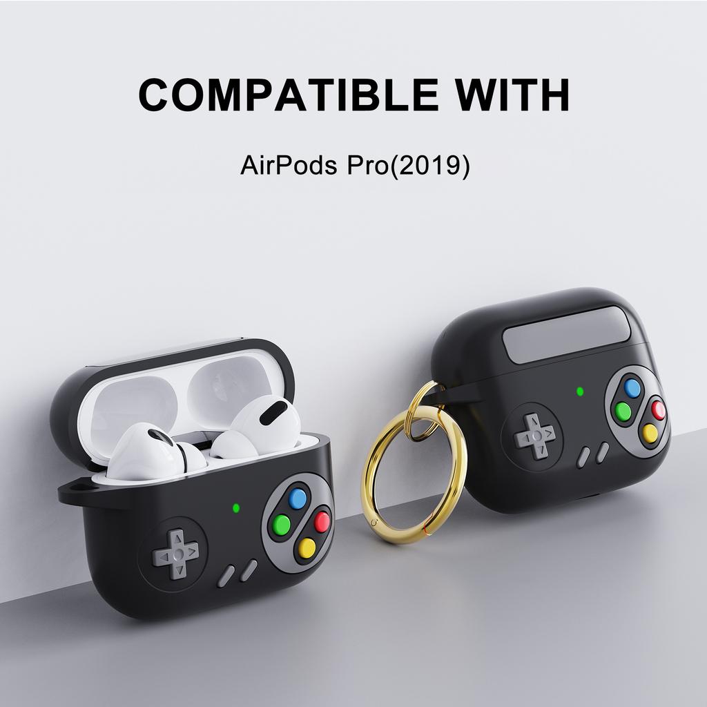 Retro Game Console for AirPods Pro1 Generation Protective Case 1 Generation Pro1 Apple Bluetooth Headset Case Personality