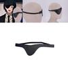 Chainsaw Man Cosplay Augenmasken-Accessoire für Anime-Fans mit Kunstleder-Material für Erwachsenenkostüme
