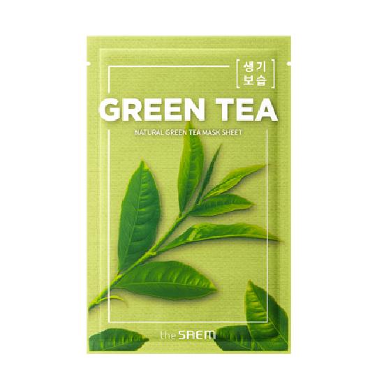 1+1 THESAEM Natural Mask Pack (Choose 1 of 5 Flavors: Aloe/Lemon/Green Tea/Honey/Pomegranate)
