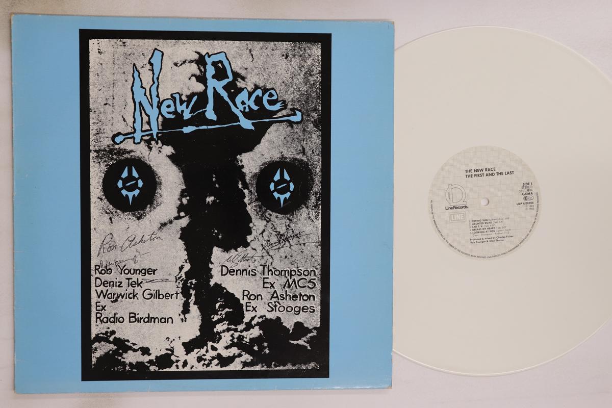 

LP Record NEW RACE - First And The Last LILP400104 LINE 1987 Germany Rock Used