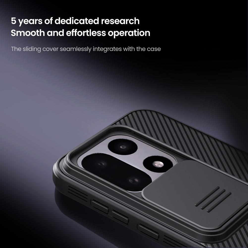 Nillkin per Oneplus 15 5G Custodia CamShield Pro Protezione Fotocamera Scorrevole Lente Privacy Cover Posteriore Protettiva a 360