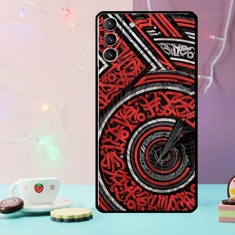 Pokras Lampas Art Graffiti Phone Case For Samsung Galaxy S24 S25 Ultra S21 S22 S23 Ultra S9 S10 S20 Plus S25 FE Cover