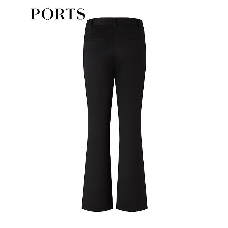 PORTS Women's Pleated Detail Straight-Leg Pants