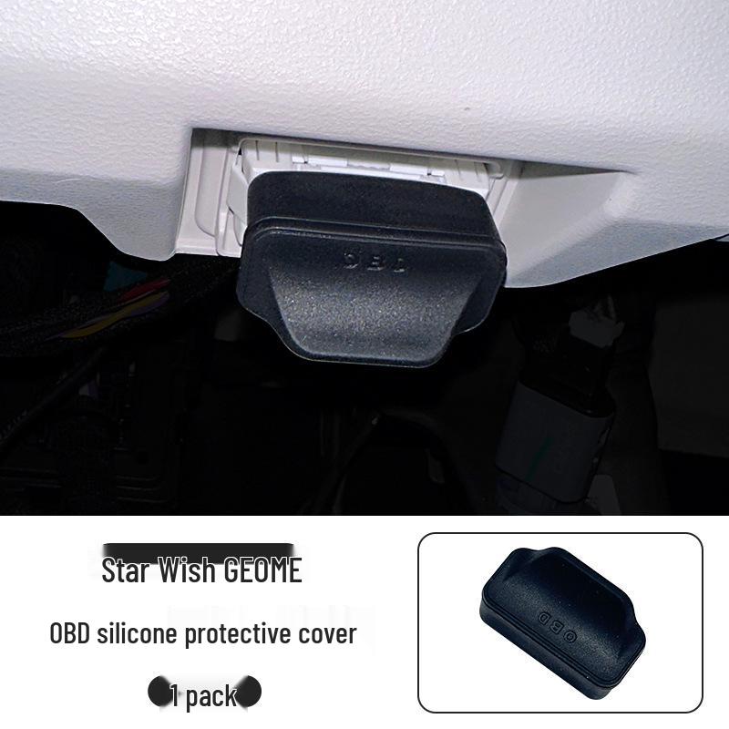 Geely Xingyuan OBD Silicone Case: Waterproof, Dustproof, Rustproof Protective Cover for 26 Models.