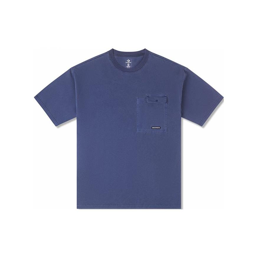 

New Converse T Shirts Men s Purple Blue 10025228-A02 XL