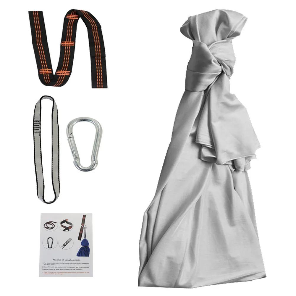 

Adjustable Swing Calming Compression Therapy Swing Hammock Indoor and Outdoor Therapy Cuddle Swing for Autism Aspergers ADHD сірий колір